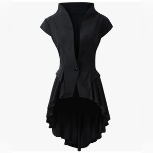 NWT Darc Chic Gothic Victorian Steampunk Top Size Small S